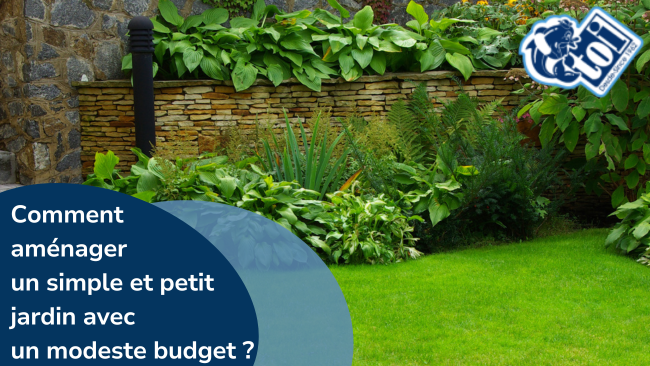 Comment aménager un simple et petit jardin avec un modeste budget ? | Piscines TOI